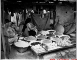 Spice seller in Shillong during WWII.