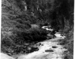 Stream north of Kunming, China, 1945.