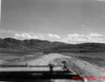 The men traveled by jeep to the site, over rough dirt tracks, but through beautiful country, as in these images.