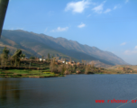 The mountains that Americans so often hiked near the remains of the American Camp Schiel rest camp, to the east of Kunming at the north end of Yangzonghai (阳宗海) lake, in 2007. 