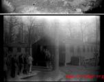 GIs at a base in the US during WWII.